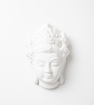 Голова Будды. Гипсовый интерьерный декор