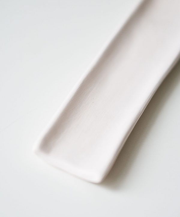 Керамическая подставка для ароматических палочек, сделана вручную