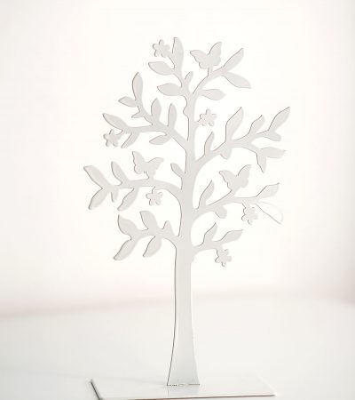Металлическая белая подставка для украшений Wishing Tree, органайзер для бижутерии дерево